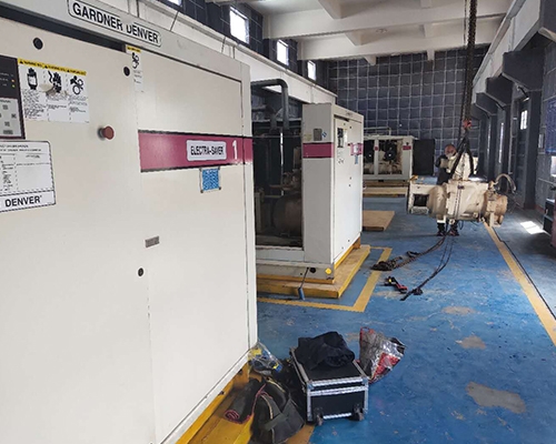 鶴煤集團登?？諌簷C大修項目